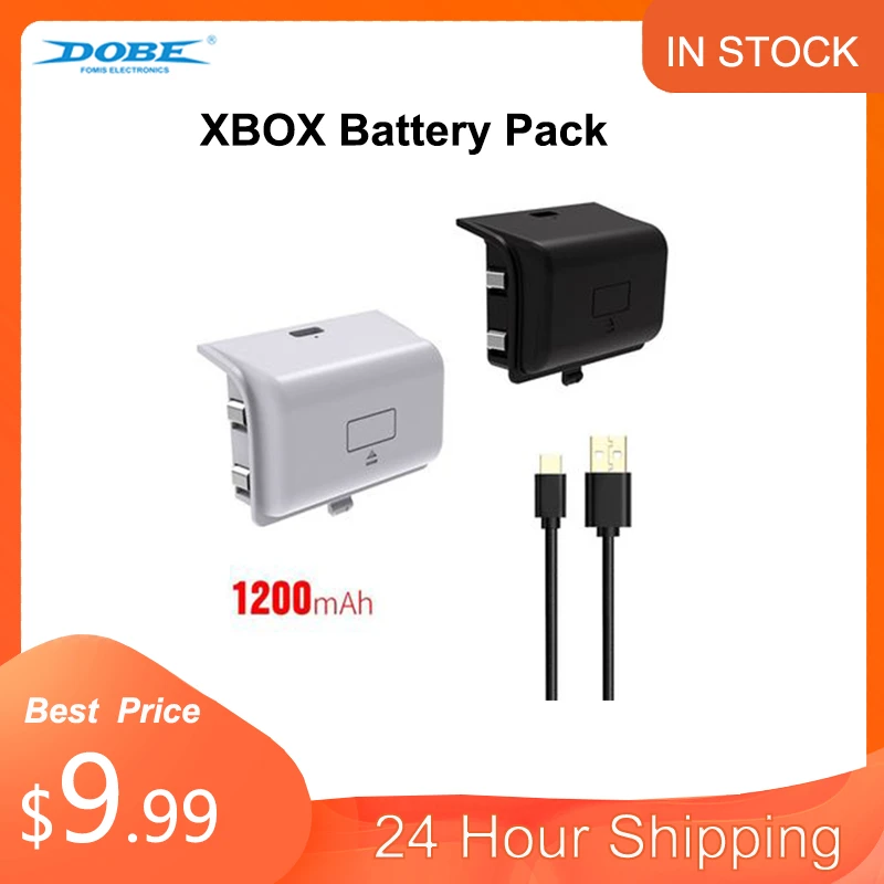 Dobe Tyx0633 For Xbox Seriesx Controller Battery With Charging Cable Backup Battery Pack For