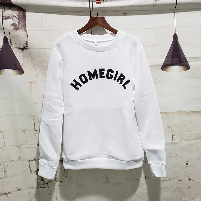 5XL весенне-осенние женские пуловеры с капюшоном уличная Женская Повседневная Пуловеры Толстовка с буквенным принтом толстовки Топы Плюс Размер - Цвет: White