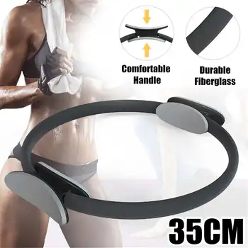 

2pcs Professional Yoga Circle Pilates Sport Magic Ring Women Fitness Exercise Resistance Circle Gym Workout Pilates Accessories