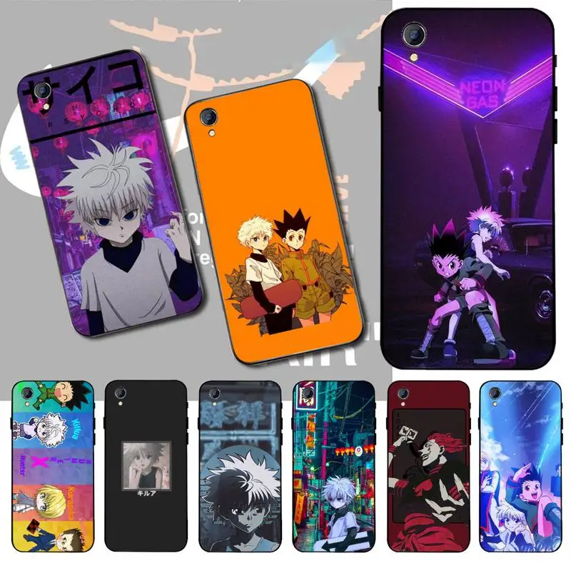 

HPCHCJHM Hunter x Hunters Soft Silicone Black Phone Case For Vivo Y91c Y17 Y51 Y67 Y55 Y93 Y81S Y19 Y7S Case