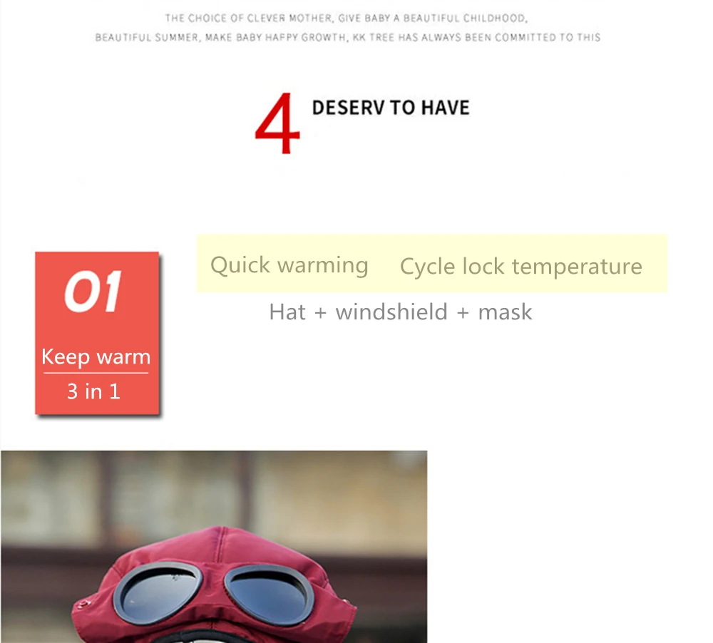 Зимняя велосипедная теплая Балаклава полная маска для лица с Goggle съемный Лыжный спорт защитная крышка для взрослых Детский капюшон