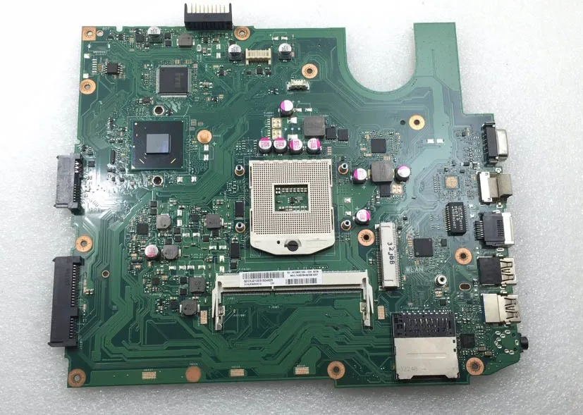Материнская плата для ноутбука SLJNV HM70 для ASUS X45A, материнская плата для ноутбука 60-N70MB1100-C04 Rev 2,0, основная плата ddr3, тест ОК