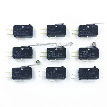 

1Pcs original OMRON micro switch V-15-1A5 V-15-9A5 V-15-1C25 V-151-1C25 V-152-1C25 V-153-1C25 V-154-1C25 V-155-1C25 V-156-1C25