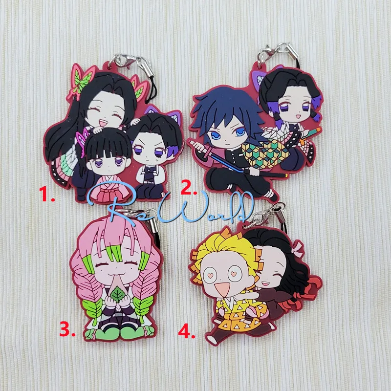 Demon Slayer Kimetsu No Yaiba Original Japanese Anime Figure Rubber 