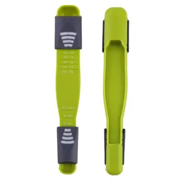 

Hot Home Practical Green ABS Double End Eight Stalls Adjustable Scale Measuring Spoons Metering Spoon Kitchen Tools