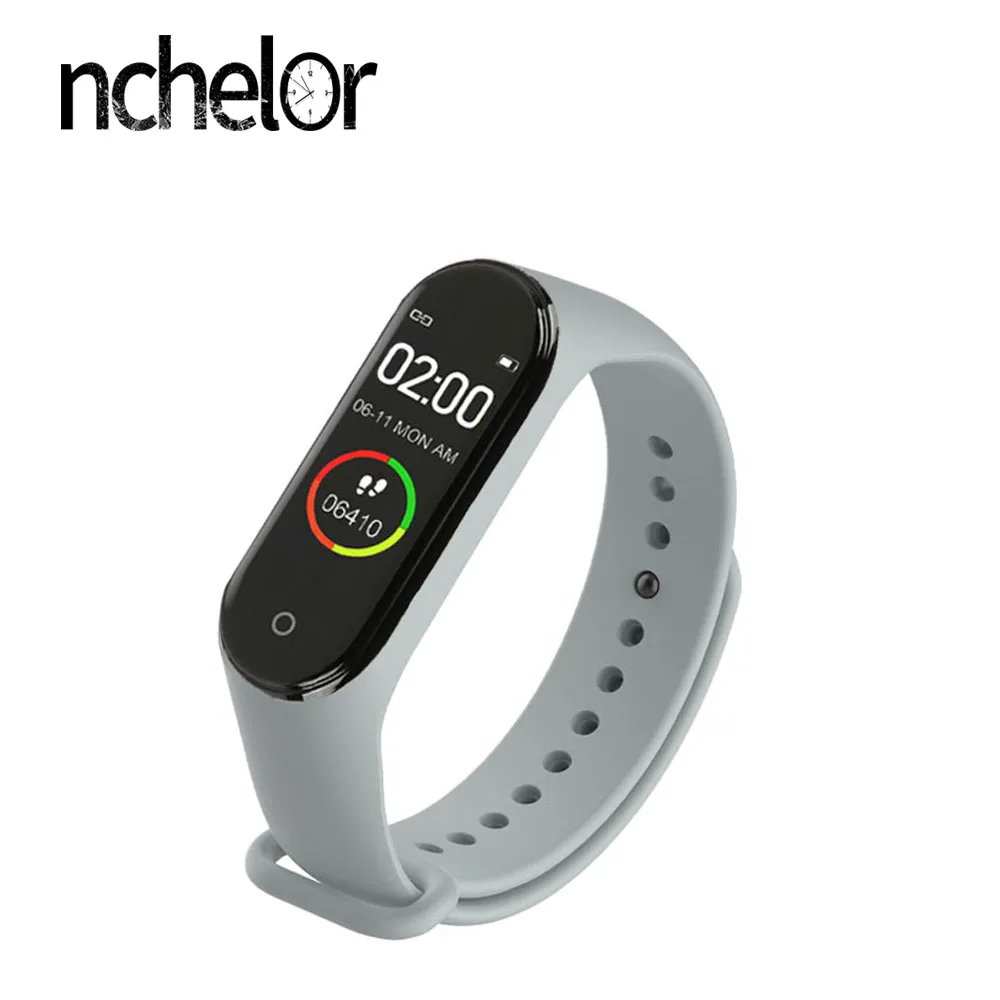 

Women Smart Watches Pedometer Watch Heart Rate Monitor Birthday Present Touch Bracelet For Couples Fitness Tracker Anti-Lost