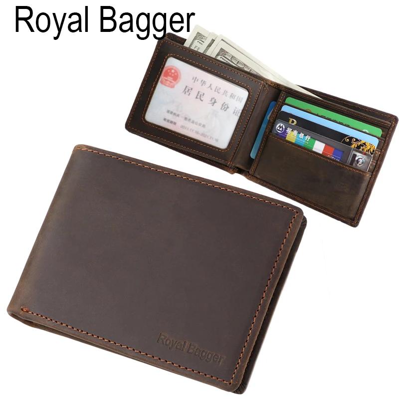 Coffee Royal Bagger, супер хит, новинка, модные, из натуральной коровьей кожи, с отделением для карт, с карманом, мужские короткие кошельки, для мужчин, бизнес, Повседневный Кошелек - Цвет: Coffee