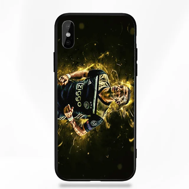 gevolg poeder Kelder Phone Case Ziyech Case For Iphone Diy For Ajax Fc Case Black Soft Tpu Tadic  For Iphone 11pro X Xr Xs Max 7 8 7plus 6 6s 5s Se 5 - Mobile