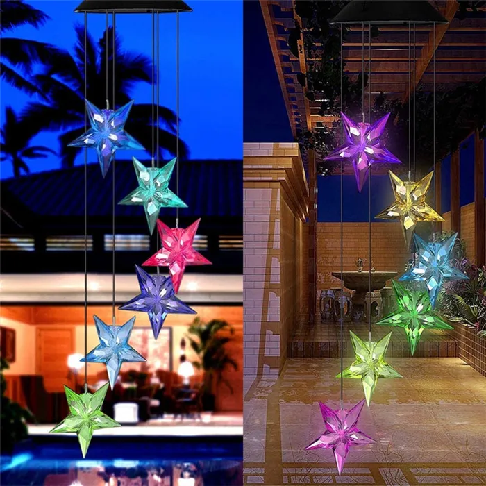 Solar Mobile Wind Chime 10