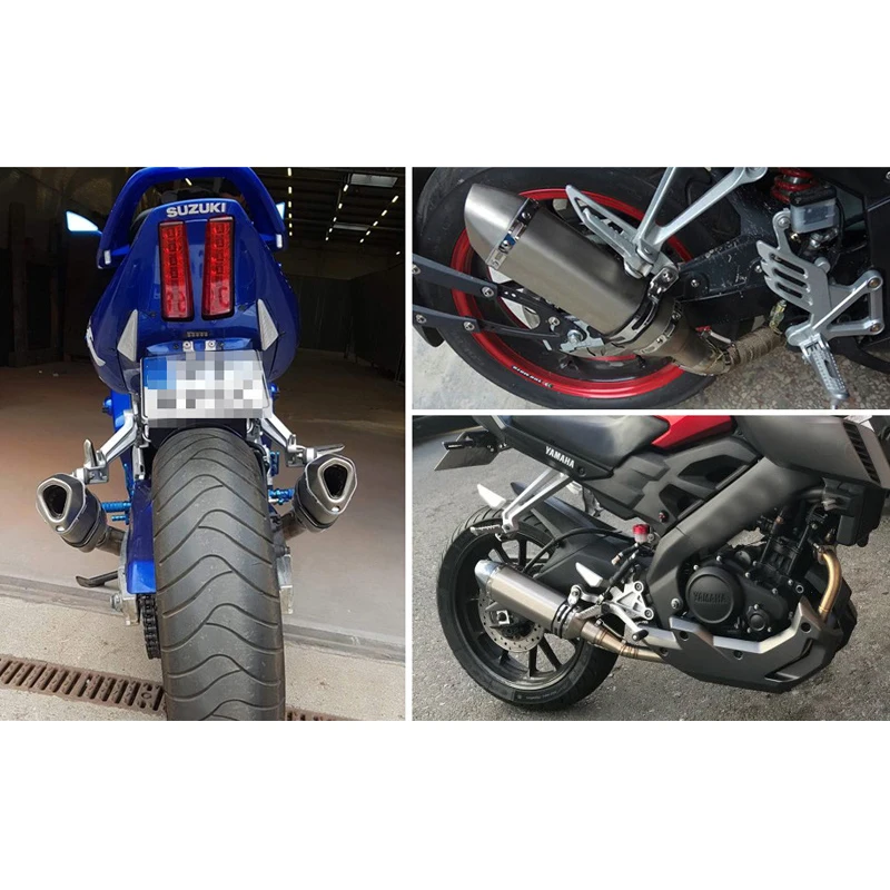 Akrapovic дБ убийца Мотоцикл выхлопная труба глушитель Moto Escape для R1200Rt Тубо Escape Бенелли Husqvarna Мотокросс Nvx155