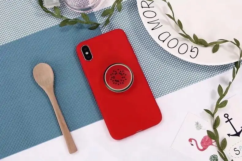 Держатель для фруктов чехол для Oppo A83 a1 F5 A73 F7 Национальный F9 A7X K1 R15 R15X K3 мечта зеркало Stabndard Рено 10X5G Z чехол - Цвет: Red Watermelon
