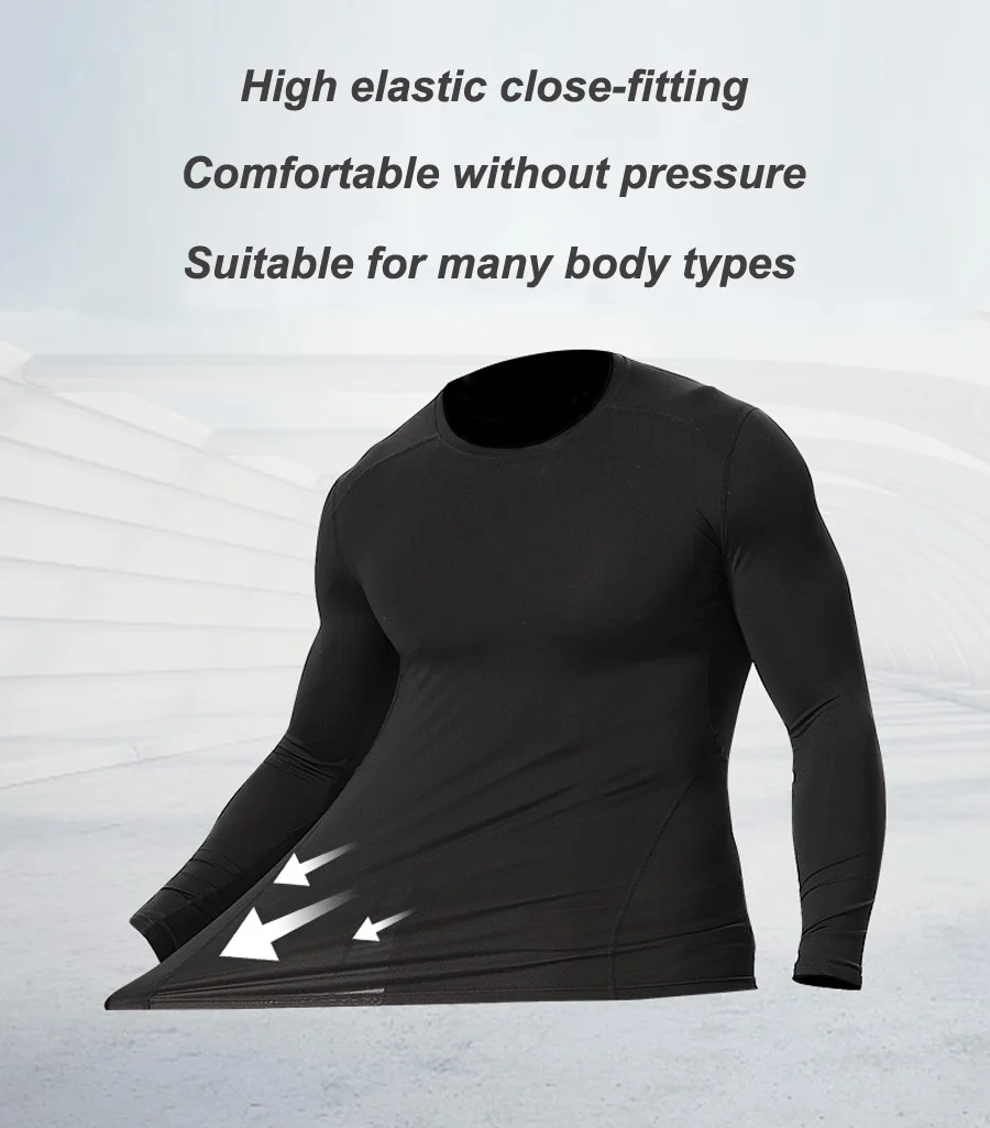 heated long underwear Men's Winter Thermal underwear Sets Running Compression Sport Suits Tights Clothes Gym Fitness Jogging Sportswe Quick Dry thermal pants