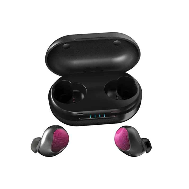 Двойные динамические драйверы Bluetooth V5.0 наушники-вкладыши бас стерео двусторонний звонок вкладыши беспроводные наушники