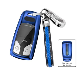

Car Key Case TPU Key Case Protection Case For Audi A4 A5 S4 S5 B9 Q5 Q7 TT R8 8S Soft TPU Shape Key Protection Key Cover