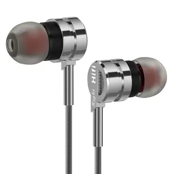 

Newest Metal PTM Earphone in Ear Earbuds For Noise Canceling Hands-free Calling Headset Stereo Bass Sport Earphones With Mic