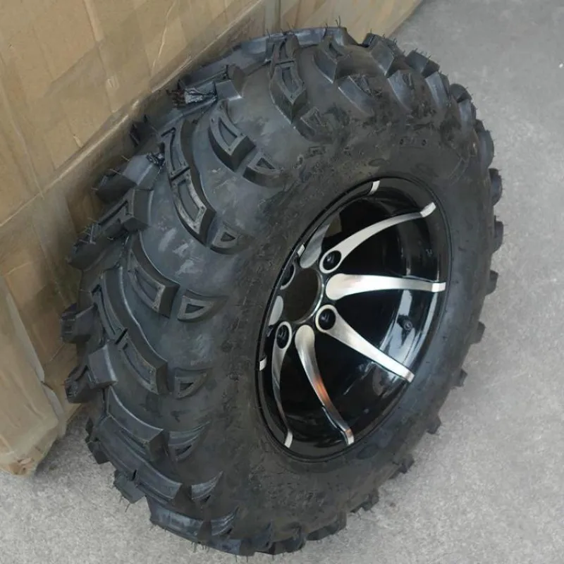 Four-wheel Cross-country Steel Pipe Go-kart Beach Car Refitted Accessories 25X8-12 25X10-12 Inch Tire Aluminum Wheel Hub