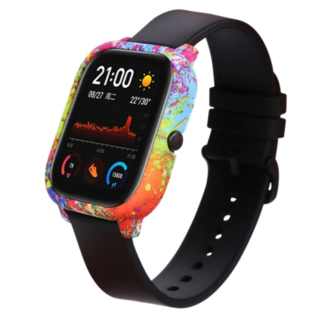 Ouhaobin чехол для часов для Xiaomi Huami Amazfit GTS протектор для часов PC чехол Корпус рамка для Huami браслет аксессуары