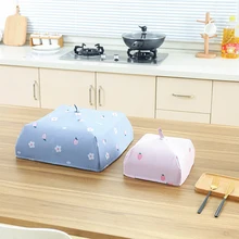 Складная крышка для еды, сохраняющая тепло, изоляционная алюминиевая фольга, кухонная крышка для дома, пикника, теплоизоляционная Пылезащитная крышка