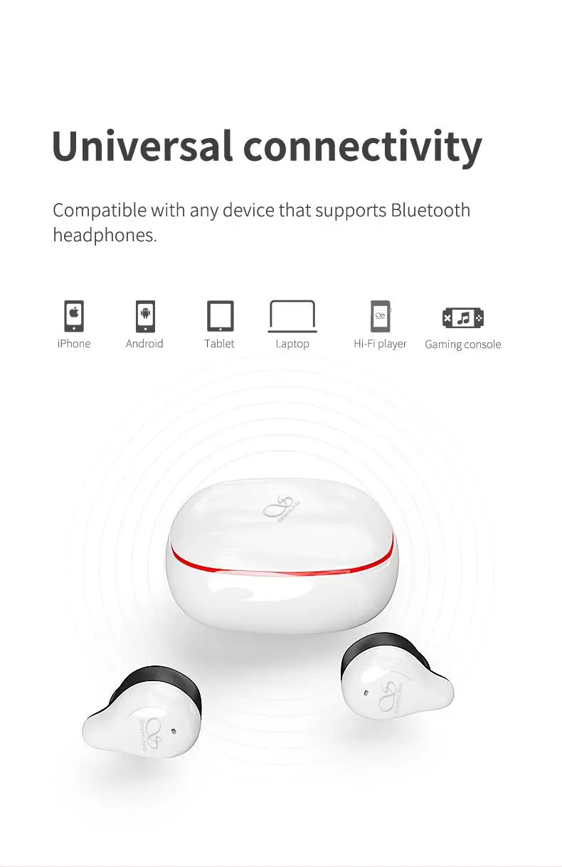 Shanling MTW100 TWS настоящие беспроводные наушники Bluetooth 5,0 IPX7 водонепроницаемые беспроводные наушники-вкладыши гарнитура