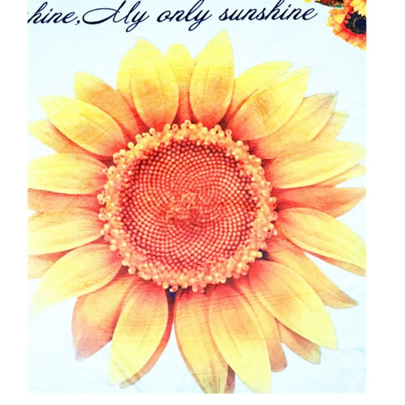 sunflower milestone blanket