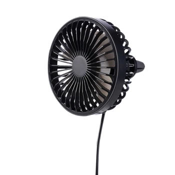 

Mini USB Small Fan Car Atmosphere Light Fan Desktop Portable