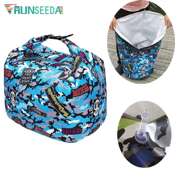 

Newest Portable Folding Fishing Bag Live Fish Bag With Oxygen Filled Mouth Fishing Bucket Camping Water Container Handbag