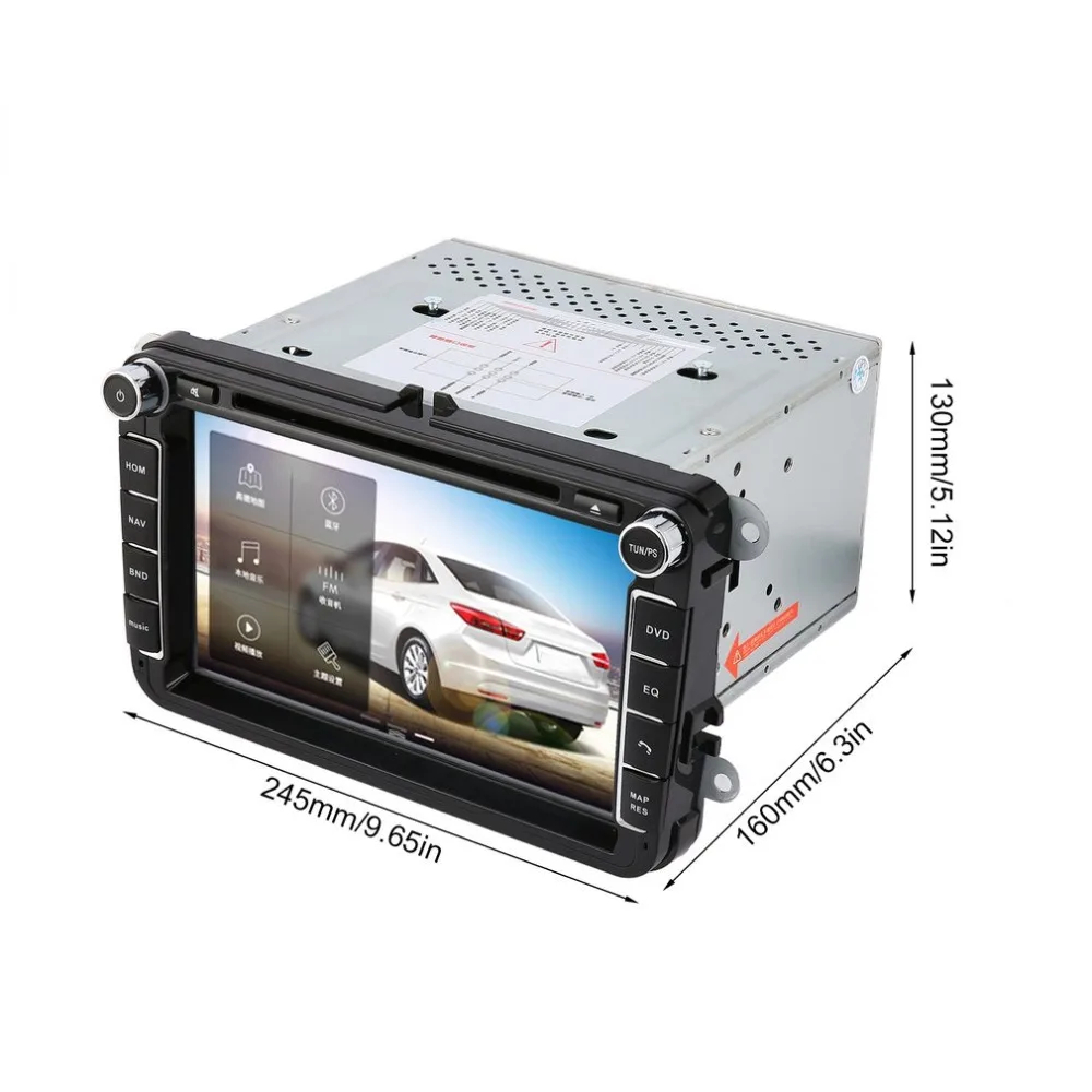 8 inch Android Car Radio Stereo GPS Navigation Bluetooth USB SD Touch Car Multimedia Player Audio Player Multi-window View
