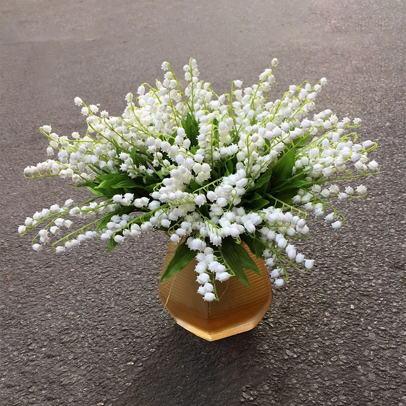 Искусственный пластиковый букет искусственные цветы для свадьбы DIY Цветочные