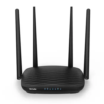

Tenda AC5 1200Mbps Dual-Band Wireless WiFi Router, 1GHz CPU+128M DDR3,4*5dBi High Gain Antennas, Smart APP Remote Manag