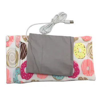 

Travel Stroller USB Milk Water Warmer Insulated Bag Baby Nursing Bottle Heater 6 Colors R2JF