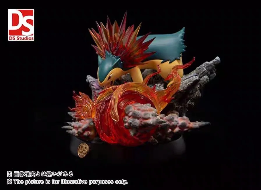 DS Typhlosion статуя окрашенная модель 16 см коллекция скульптура GK
