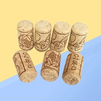 

New 100Pcs Wine Cork Reusable Creative Functional Portable Sealing Wine Cork Wine Bottle Cover For Bottles Wine