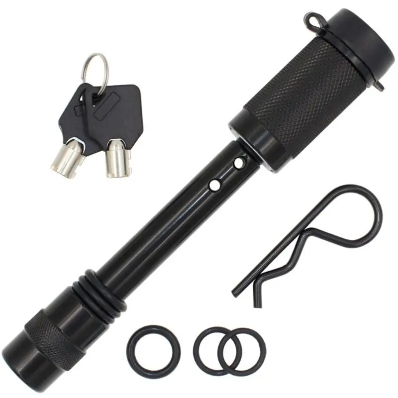 

5/8 Trailer Hook Lock Car Safety Drag Lock Black Trailer Lock Pin Lock Hook