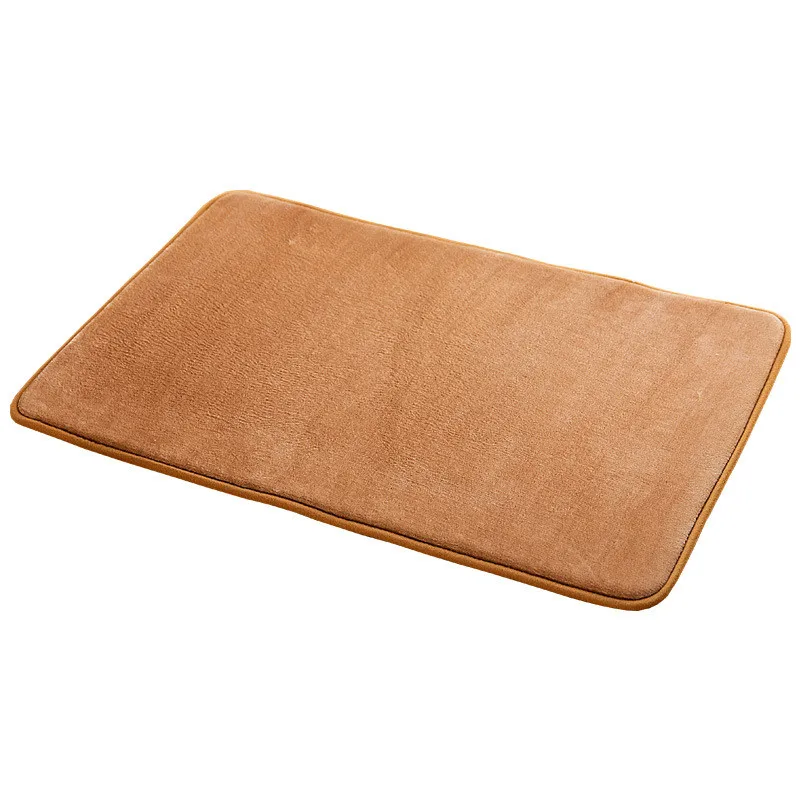 Camel Пушистый Коврик Non-Slip ворсистый мат Обеденная коврик, напольный ковер для домашнего украшения Новые поступления - Цвет: Camel