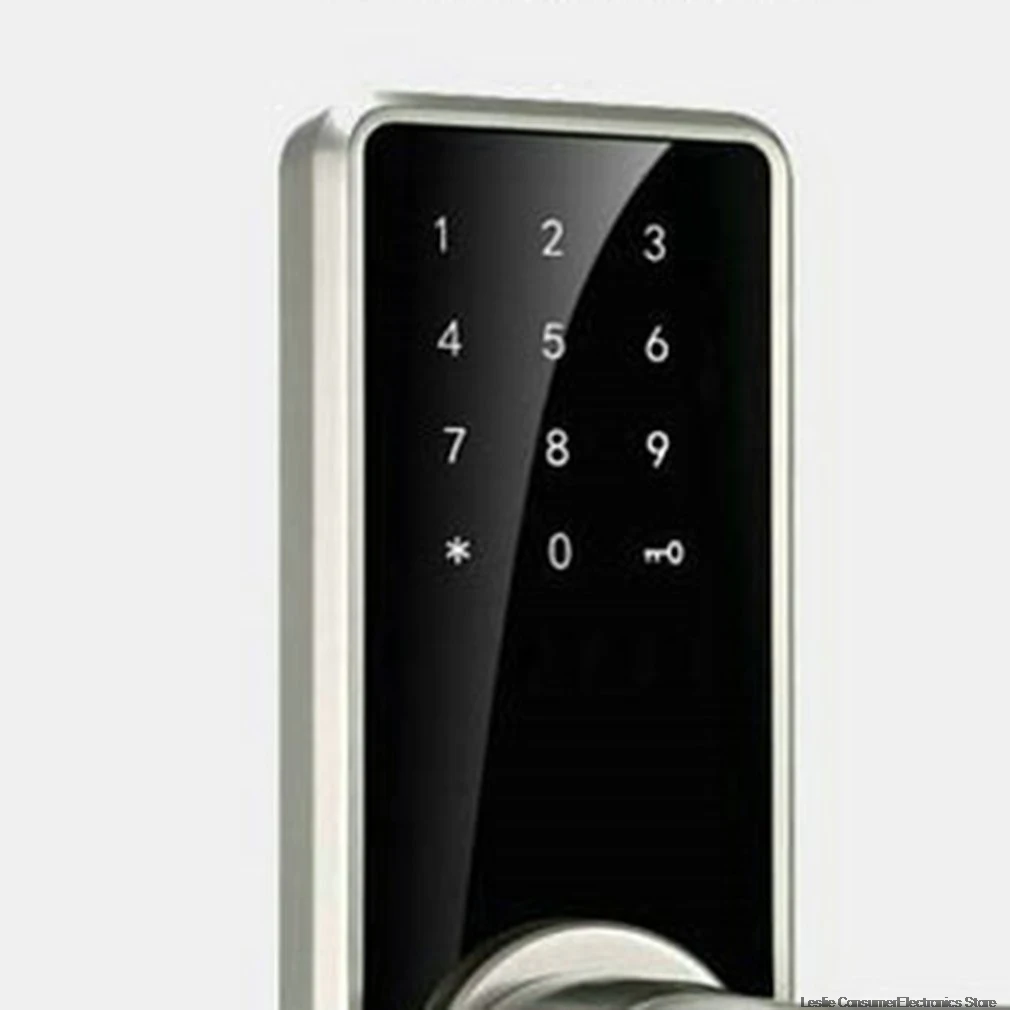 Умный сенсорный экран электронный дверной замок пароль, 4 карты, 2 клавиши, цифровой код ID карты без ключа замок-защелка замок