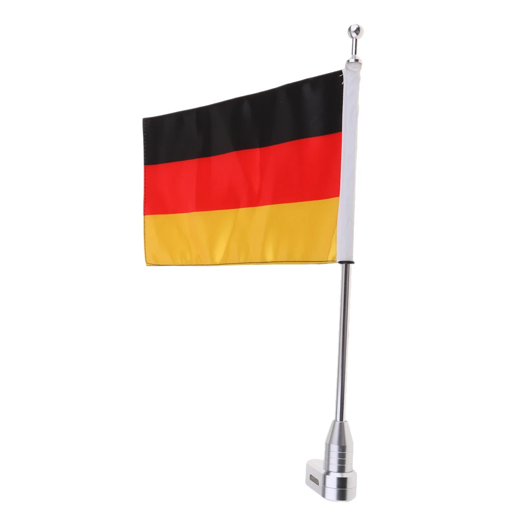 Motorcycle Rear Luggage Bracket Mount Flag for Honda GoldWing GL1500/1800