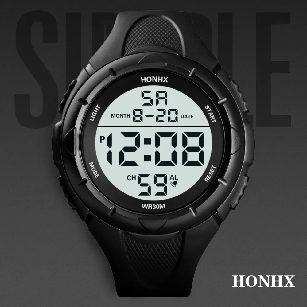 Спортивные часы мужские Роскошные Аналоговые Цифровые Военные Силиконовые спортивные светодиодный наручные часы мужские Relogio Masculino для подарка Q4