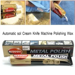 Crème de sol automatique pour couteau, 75ml, 100g, Machine à polir, cire à miroir, métal, acier inoxydable, montre, pâte à polir 