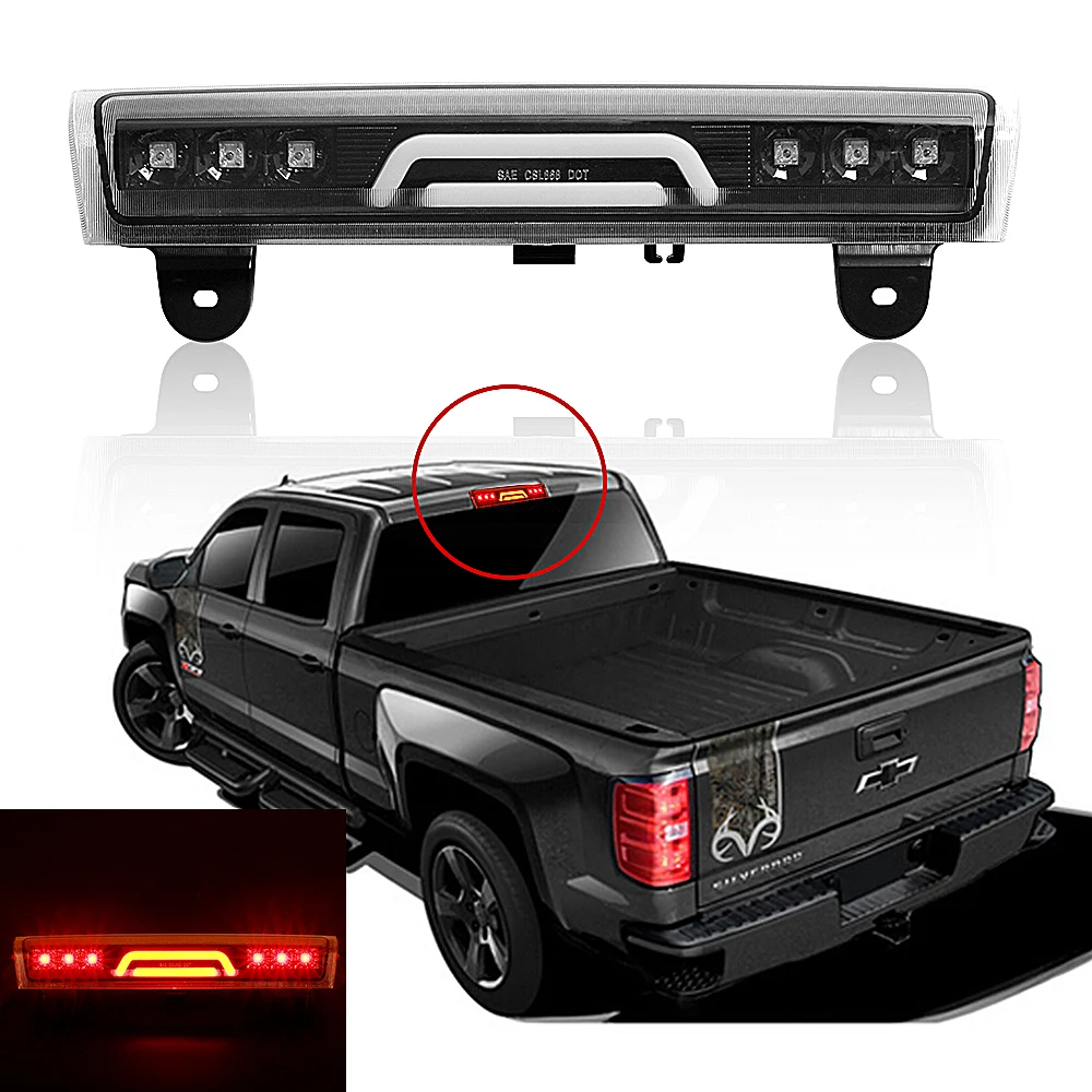 ARMSKY 3D LED 3rd Housing Rear Brake Light For 00-06 Chevy Tahoe/Suburban/Yukon |