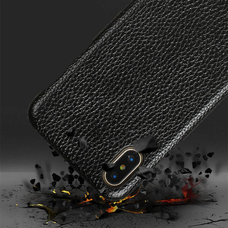 Genuine Litchi Grain Leather phone Case For Xiaomi Redmi Note 9S 9 Pro Note 8 Pro 8T Note 7 cover For Mi 8 L10 9T Pro 9 A3 A2 Genuine Litchi Grain Leather phone Case For Xiaomi Redmi Note 9S 9 Pro Note 8 Pro 8T Note 7 cover For Mi 8 L10 9T Pro 9 A3 A2