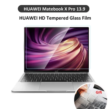

KPAN HD Laptop Tempered Glass Film 9H HUWEI Matebook X Pro 13.9 Screen Protector with Keyboard Protective Film Anti-Scratch