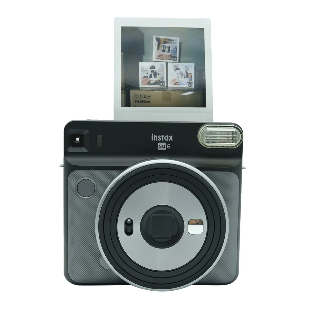 Gray Фотокамера моментальной печати Fujifilm INSTAX Mini SQ6, лучший подарок, фотокамера моментальной печати Fujifilm Instax Mini SQ6, Новинка - Цвет: Gray