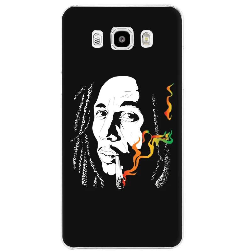 H8 Чехол для мобильного телефона Samsung Galaxy J1 J2 J3 J5 J6 J7 жесткий чехол Боб Марли Раста Лев регги Diy Защита корпуса - Цвет: H8