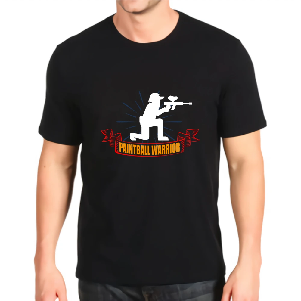 Camiseta con estampado de paintball para hombre, camisa holgada  personalizada, regalo de colorball gotcha, nueva moda|Camisetas| -  AliExpress