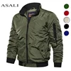 Casual Waterproof Spring 2021 Military Jacket Men's top Jackets Coats Men Outerwear Casual Brand Zipper Thin Coat Stand-Collar 1