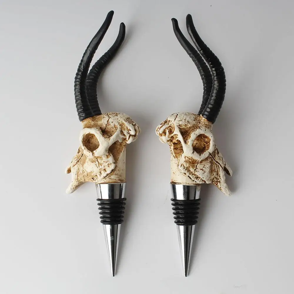 Новая вакуумная пробка для бутылки Красного вина в виде черепа с животными