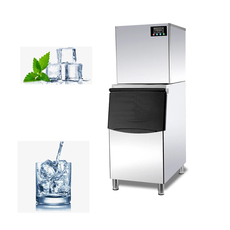 ice maker that makes large cubes