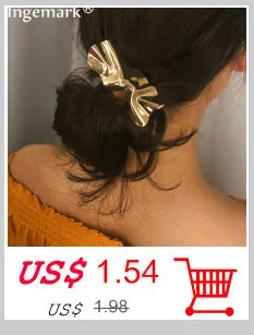 Ingemark панк большая массивная цепочка ожерелье NE+ BA ошейник стимпанк хип хоп алюминиевый браслет ножной браслет женский ювелирный набор