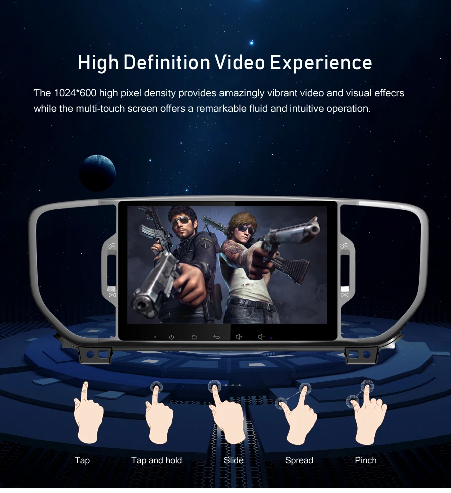 Cheap Android 9.0 Car Radio DVD Player For Kia Sportage 2016 2017 2018 Audio GPS Multimedia Navigation WIFI Bluetooth Video Stereo 2 Cheap Android 9.0 Car Radio DVD Player For Kia Sportage 2016 2017 2018 Audio GPS Multimedia Navigation WIFI Bluetooth Video Stereo 2