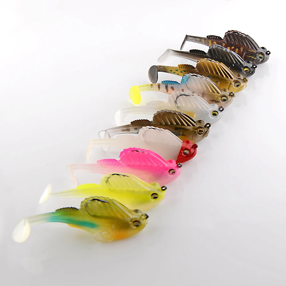 

Fishing lure soft bait lead jig Dark Sleeper megabass soft lure fishing pike lure bass shad for fishing perch